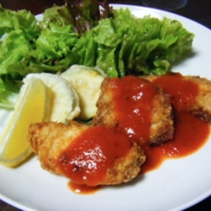 メカジキのフライ レモン トマトソース レシピ 作り方 By Harashoooooooo 楽天レシピ メカジキのフライ レモン トマトソース レシピ 作り方 By Harashoooooooo 楽天レシピ